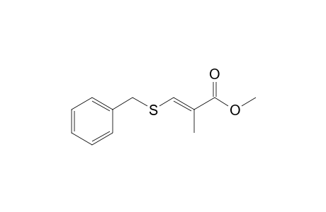 (E)-2-methyl-3-(phenylmethylthio)-2-propenoic acid methyl ester