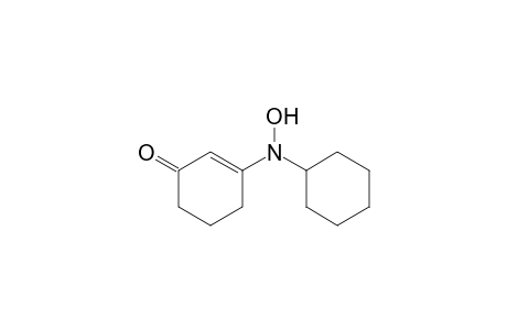 3-(N-Cyclohexylhydroxylamino)cyclohex-2-en-1-one