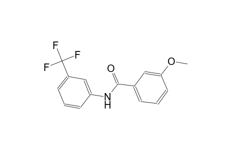 3-methoxy-N-[3-(trifluoromethyl)phenyl]benzamide