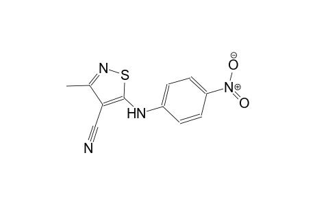 3-methyl-5-(4-nitroanilino)-4-isothiazolecarbonitrile