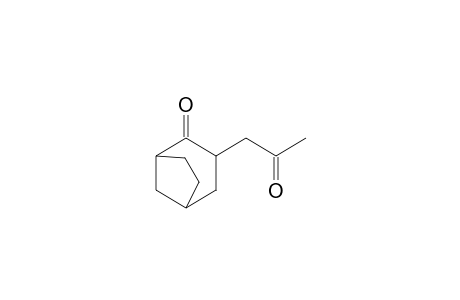 endo-3-(2-Oxopropyl)-bicyclo(3.2.1)octan-2-one