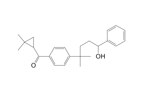 Methanone, (2,2-dimethylcyclopropyl)[4-(4-hydroxy-1,1-dimethyl-4-phenylbutyl)phenyl]-