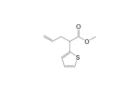 2-(2-Thienyl)pent-4-enoic acid methyl ester