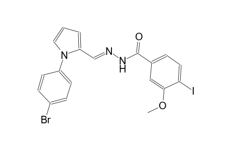 N'-{(E)-[1-(4-bromophenyl)-1H-pyrrol-2-yl]methylidene}-4-iodo-3-methoxybenzohydrazide
