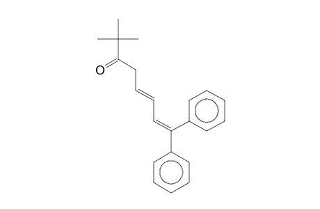 2,2-Dimethyl-8,8-diphenyl-octa-5,7-dien-3-one