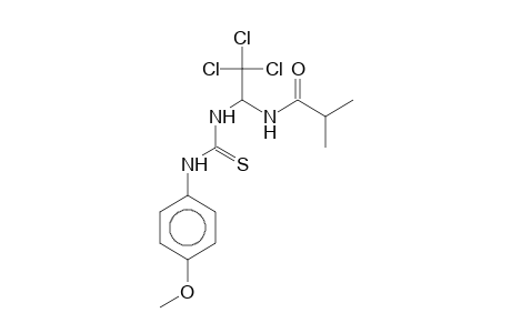 1-(2,2,2-Trichloro-1-isobutyramidoethyl)-3-(4-methoxyphenyl)-thiourea