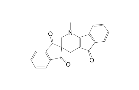 Spiro[2H-indene-2,3'-[3H]indeno[1,2-b]pyridine]-1,3,5'(2'H)-trione, 1',4'-dihydro-1'-methyl-