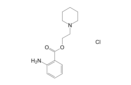 2-(1-Piperidinyl)ethyl 2-aminobenzoate hydrochloride
