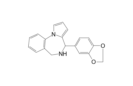 4-(1,3-Benzodioxol-5-yl)-5,6-dihydro-4H-pyrrolo[1,2-a][1,4]benzodiazepine