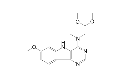 N-(2,2-dimethoxyethyl)-7-methoxy-N-methyl-5H-pyrimido[5,4-b]indol-4-amine