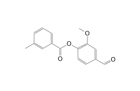 benzoic acid, 3-methyl-, 4-formyl-2-methoxyphenyl ester