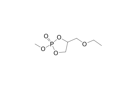 1,3,2-Dioxaphospholane, 4-(ethoxymethyl)-2-methoxy-, 2-oxide