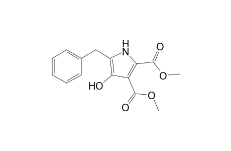 Dimethyl 4-Hydroxy-5-benzyl-1H-pyrrole-2,3-dicarboxylate