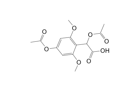 Mandelic acid, 4-hydroxy-2,6-dimethoxy-, diacetate