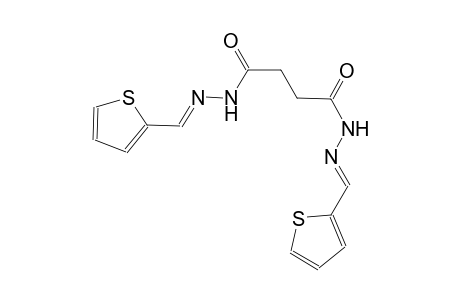 N'~1~,N'~4~-bis[(E)-2-thienylmethylidene]succinohydrazide