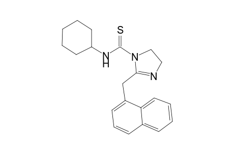 2-Imidazoline-1-carbothioamide, N-cyclohexyl-2-(1-naphthylmethyl)-