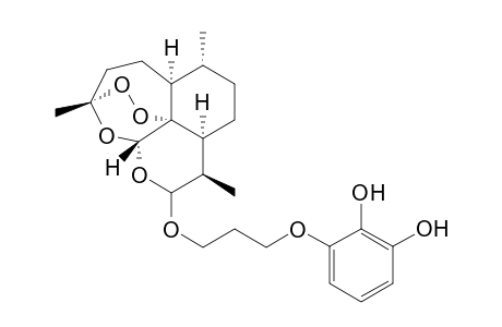 10-[3-(1',3'-dihydroxyphen-1'-yloxy)propoxy]artemisinin