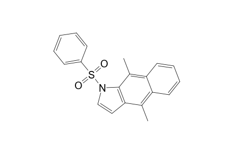 4,9-Dimethyl-1-phenylsulfonylbenz[f]indole