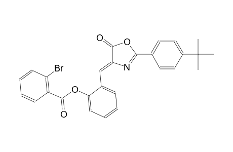 benzoic acid, 2-bromo-, 2-[(Z)-(2-[4-(1,1-dimethylethyl)phenyl]-5-oxo-4(5H)-oxazolylidene)methyl]phenyl ester