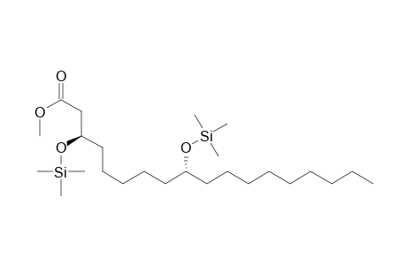 Methyl (3R,9R)-3,9-bis[(trimethylsilyl)oxy]-octadecanoate