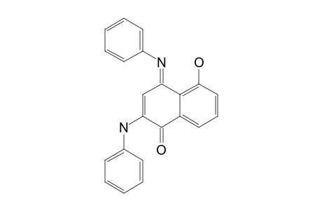 N-PHENYL-5-HYDROXY-2-PHENYLAMINO-1,4-NAPHTHOQUINON-4-IMINE