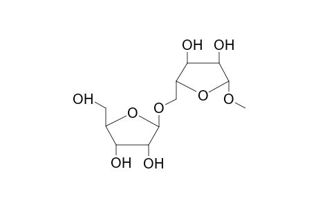 METHYL 5-O-(BETA-D-RIBOFURANOSYL)-BETA-D-RIBOFURANOSIDE