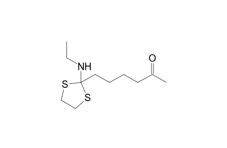 N-Ethyl-5-acetylvaleramide Ethylene Dithioketal
