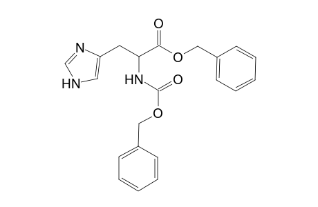 (phenylmethyl) 3-(1H-imidazol-5-yl)-2-(phenylmethoxycarbonylamino)propanoate