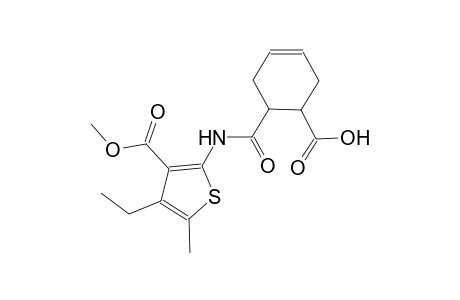 6-({[4-ethyl-3-(methoxycarbonyl)-5-methyl-2-thienyl]amino}carbonyl)-3-cyclohexene-1-carboxylic acid