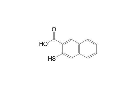 2-Naphthalenecarboxylic acid, 3-mercapto-