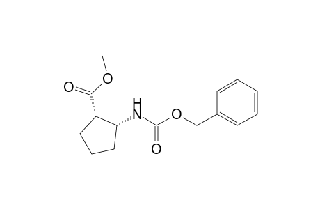 (1S,2R)-2-Benzyloxycarbonylaminocyclopentane-1-carboxylic acid methyl ester