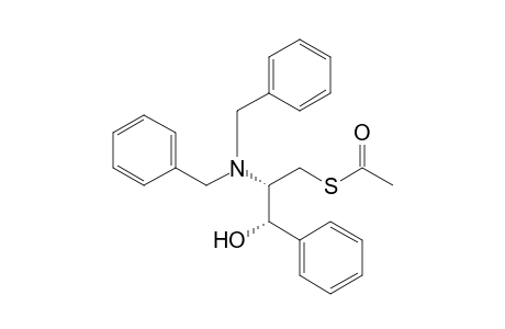 (1S,2S)-2-Dibenzylamino-1-phenyl-3-mercapto-1-propanol 3-acetate