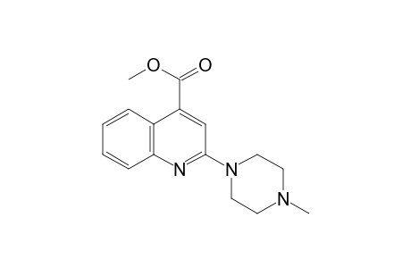 Methyl 2-(4-methyl-1-piperazinyl)-4-quinolinecarboxylate