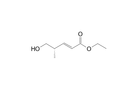 Ethyl (S)-5-Hydroxy-4-methyl-2-pentenoate