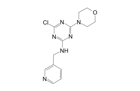 (4-chloro-6-morpholin-4-yl-[1,3,5]triazin-2-yl)-pyridin-3-ylmethyl-amine