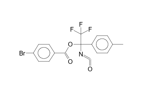 1-ISOCYANATO-1-(4-METHYLPHENYL)-2,2,2-TRIFLUOROETHYL 4-BROMOBENZOATE
