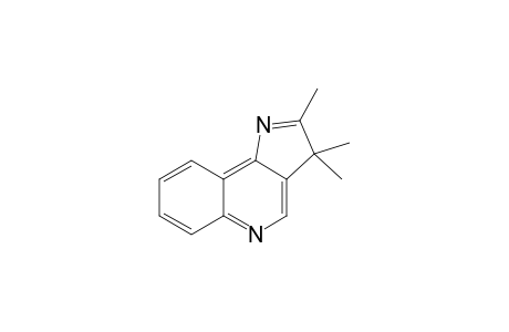 3H-Pyrrolo[3,2-H]quinoline, 2,3,3-trimethyl-