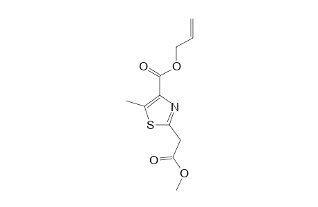 METHYL-2-[2-(4-ALLYLOXYCARBONYL-5-METHYLTHIAZOLYL)]-ETHANOATE