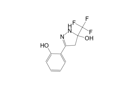 3-(2-hydroxyphenyl)-5-(trifluoromethyl)-4,5-dihydro-1H-pyrazol-5-ol