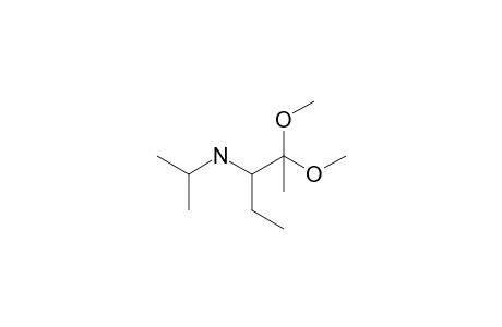 (1-Ethyl-2,2-dimethoxy-propyl)-isopropyl-amine