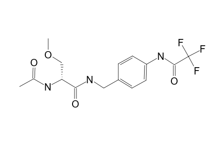 (R)-N-[4'-(2,2,2-TRIFLUOROACETAMIDO)]-BENZYL_2-ACETAMIDO-3-METHOXYPROPIONAMIDE