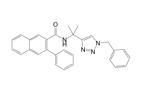 N-(2-(1-Benzyl-1H-1,2,3-triazol-4-yl)propan-2-yl)-3-phenyl-2-naphthamide