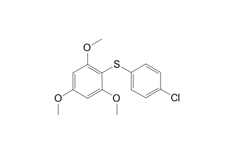 (4-chlorophenyl)(2,4,6-trimethoxyphenyl)sulfane