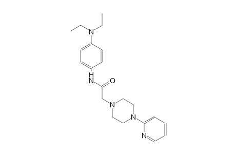 1-piperazineacetamide, N-[4-(diethylamino)phenyl]-4-(2-pyridinyl)-