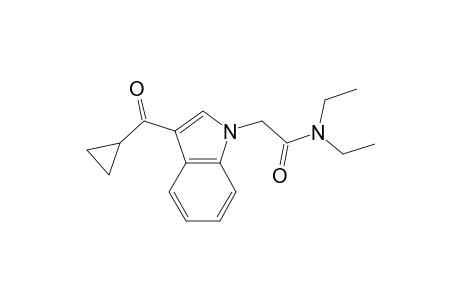 2-[3-(cyclopropylcarbonyl)-1H-indol-1-yl]-N,N-diethylacetamide