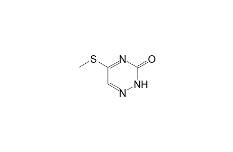 5-(methylthio)-as-triazin-3(2H)-one