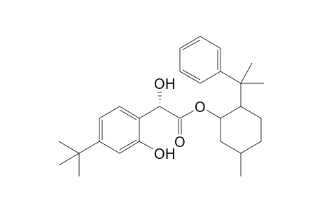 (2S)-2-(2-Hydroxy-4-t-butylphenyl)-2-hydroxyethanoic acid (-)-8-phenylmenthyl ester