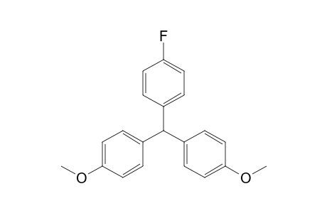 1-[Bis(4-methoxyphenyl)methyl]-4-fluorobenzene