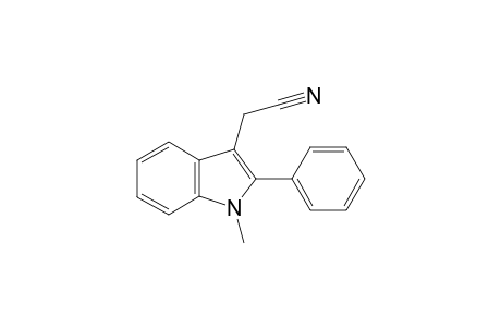2-(1-methyl-2-phenyl-1H-indol-3-yl)acetonitrile