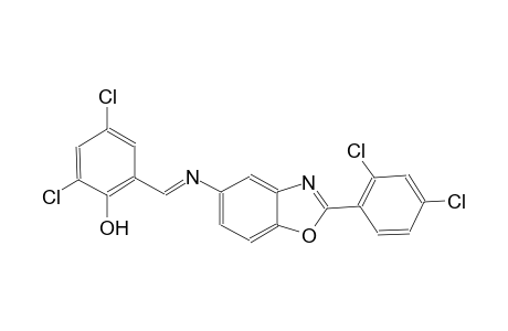 phenol, 2,4-dichloro-6-[(E)-[[2-(2,4-dichlorophenyl)-5-benzoxazolyl]imino]methyl]-